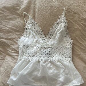 White Lace Top